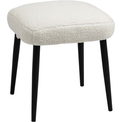 HOMCOM Pouf - Look cachemire doux - Pour salon et chambre - Publicité HOMCOM Pouf - Look cachemire doux - Pour salon et chambre - Publicité