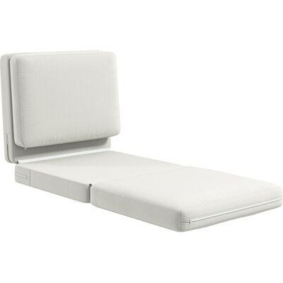 HOMCOM Chaise de sol modulable - Crème - Publicité HOMCOM Chaise de sol modulable - Crème - Publicité