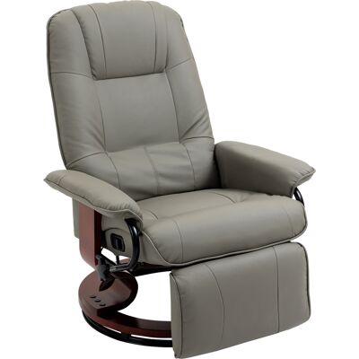 HOMCOM - Fauteuil relax inclinable - 360° pivotant - Armchair - Publicité HOMCOM - Fauteuil relax inclinable - 360° pivotant - Armchair - Publicité