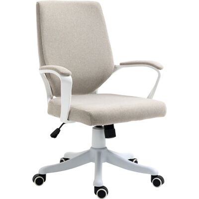 Chaise de bureau Vinsetto avec fonction bascule, réglable en hauteur, rembourrée, pivotante à 360° - Mobilier de bureau - Publicité Chaise de bureau Vinsetto avec fonction bascule, réglable en hauteur, rembourrée, pivotante à 360° - Mobilier de bureau - Publicité