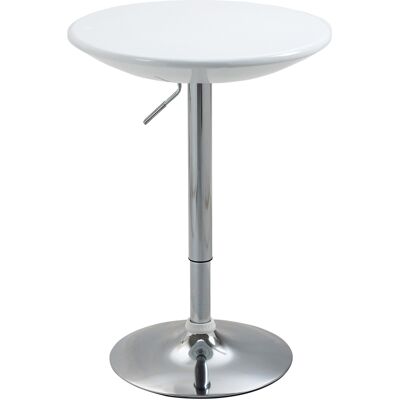 HOMCOM 835-505WT - top ABS blanc - 76-97 cm - Table - Publicité HOMCOM 835-505WT - top ABS blanc - 76-97 cm - Table - Publicité