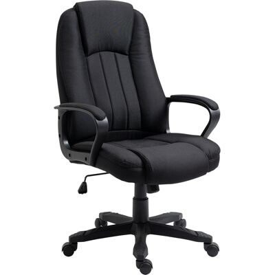 Fauteuil de Massage de Bureau Vinsetto à Hauteur Réglable, 60x74x106-116cm, Noir - Publicité Fauteuil de Massage de Bureau Vinsetto à Hauteur Réglable, 60x74x106-116cm, Noir - Publicité