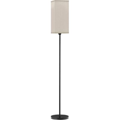 HOMCOM - LF-LIN - Beige Lin - Lampadaire - Publicité HOMCOM - LF-LIN - Beige Lin - Lampadaire - Publicité
