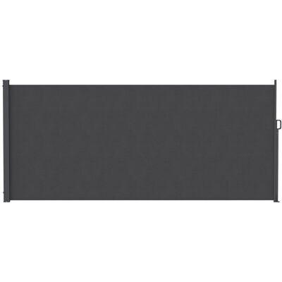 Outsunny Store latéral rétractable, protection visuelle pour espaces extérieurs, déperlant, UV 50+, 420 x 185 cm, Gris foncé - Publicité Outsunny Store latéral rétractable, protection visuelle pour espaces extérieurs, déperlant, UV 50+, 420 x 185 cm, Gris foncé - Publicité