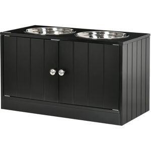 PawHut Gamelle Surélevée Double Grande Capacité avec 2 Bols Inox 2L Design Fonctionnel pour Chiens Aosom France - Publicité PawHut Gamelle Surélevée Double Grande Capacité avec 2 Bols Inox 2L Design Fonctionnel pour Chiens Aosom France - Publicité