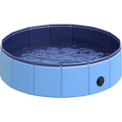 PawHut Piscine pour chien bleue - PVC résistant, antidérapante, facile à monter - Piscine pour animaux - Publicité PawHut Piscine pour chien bleue - PVC résistant, antidérapante, facile à monter - Piscine pour animaux - Publicité