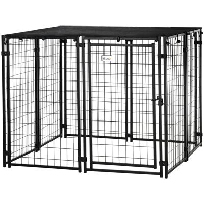 PawHut Enclos Pliable pour Chiens - 8 Panneaux - 141x141x113cm - Publicité PawHut Enclos Pliable pour Chiens - 8 Panneaux - 141x141x113cm - Publicité