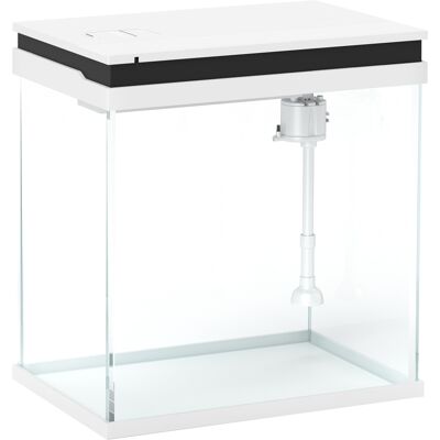 Aquarium PawHut 14L avec filtres, LED, pompe à eau - Publicité Aquarium PawHut 14L avec filtres, LED, pompe à eau - Publicité
