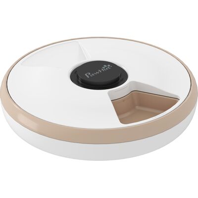 PawHut Distributeur de Nourriture pour Animaux de Compagnie Distributeur Automatique 6 portions 31,5 x 31,5 x 8,3 cm blanc - Publicité PawHut Distributeur de Nourriture pour Animaux de Compagnie Distributeur Automatique 6 portions 31,5 x 31,5 x 8,3 cm blanc - Publicité