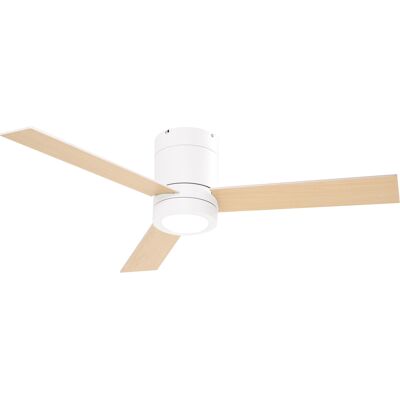 HOMCOM - 2 en 1 LED - 112 cm - Télécommande - Ventilateur de plafond - Publicité HOMCOM - 2 en 1 LED - 112 cm - Télécommande - Ventilateur de plafond - Publicité