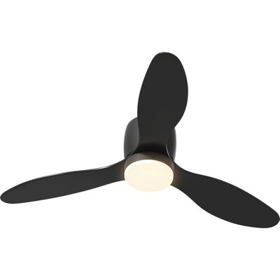 Ventilateur de plafond HOMCOM avec lumière et télécommande - Lampe LED 115cm, moteur DC réversible, 3 pales, 3 couleurs de lumière - Publicité Ventilateur de plafond HOMCOM avec lumière et télécommande - Lampe LED 115cm, moteur DC réversible, 3 pales, 3 couleurs de lumière - Publicité