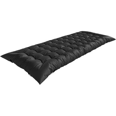 Outsunny Tapis de camping pliable portable avec sangles antidérapant pour lit de camp tente voyages noir - Publicité Outsunny Tapis de camping pliable portable avec sangles antidérapant pour lit de camp tente voyages noir - Publicité