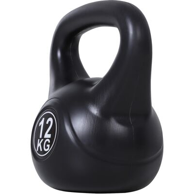 HOMCOM Kettlebell 12 kg, haltère avec poignée ergonomique, haltère à boule, musculation, entraînement, 27 x 21 x 31 cm noir - Publicité HOMCOM Kettlebell 12 kg, haltère avec poignée ergonomique, haltère à boule, musculation, entraînement, 27 x 21 x 31 cm noir - Publicité