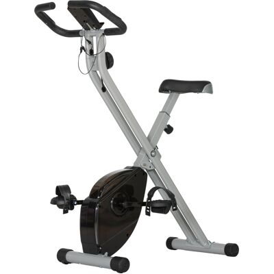 Vélo d'appartement magnétique pliable Sportnow - 8 niveaux - LCD - Publicité Vélo d'appartement magnétique pliable Sportnow - 8 niveaux - LCD - Publicité