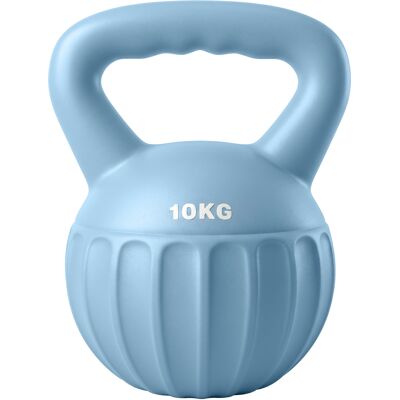 SPORTNOW Kettlebell 10 kg, haltère avec poignée Antidérapante, haltère à boule, musculation, entraînement, pour gym, bleu - Publicité SPORTNOW Kettlebell 10 kg, haltère avec poignée Antidérapante, haltère à boule, musculation, entraînement, pour gym, bleu - Publicité