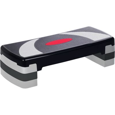 HOMCOM Step fitness aerobic stepper hauteur reglable surface antiderapante 78x29x20 cm - Publicité HOMCOM Step fitness aerobic stepper hauteur reglable surface antiderapante 78x29x20 cm - Publicité