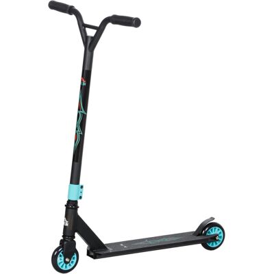 HOMCOM Pro Trottinette de Cascade, Trottinette pour astuces freestyle, Aluminium, Métal, Simili Cuir, pour enfants et adultes, Vert - Publicité HOMCOM Pro Trottinette de Cascade, Trottinette pour astuces freestyle, Aluminium, Métal, Simili Cuir, pour enfants et adultes, Vert - Publicité