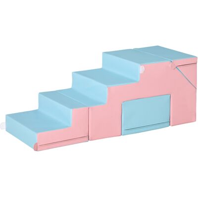 HOMCOM Ensemble de Blocs 2 pièces - Tablier et Chaise, Réconfigurables - Publicité HOMCOM Ensemble de Blocs 2 pièces - Tablier et Chaise, Réconfigurables - Publicité