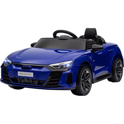 HOMCOM Voiture véhicule électrique enfant 12 V - télécommande parentale - effets sonores, lumineux - Audi RS E-tron GT bleu - Publicité HOMCOM Voiture véhicule électrique enfant 12 V - télécommande parentale - effets sonores, lumineux - Audi RS E-tron GT bleu - Publicité