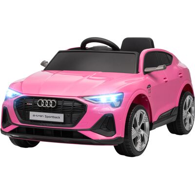 HOMCOM Voiture électrique enfants, véhicule électrique 12V avec télécommande 2,4G, phares, musique, klaxon, port USB, MP3, rose - Publicité HOMCOM Voiture électrique enfants, véhicule électrique 12V avec télécommande 2,4G, phares, musique, klaxon, port USB, MP3, rose - Publicité