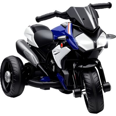 HOMCOM Moto électrique enfants 3 roues 6 V, voiture électrique enfants 3 à 5 ans, effets lumineux et sonores, 86x42x52cm, noir - Publicité HOMCOM Moto électrique enfants 3 roues 6 V, voiture électrique enfants 3 à 5 ans, effets lumineux et sonores, 86x42x52cm, noir - Publicité