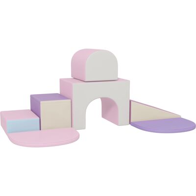 HOMCOM Jouet de motricité pour bébé - 7 blocs en mousse - Publicité HOMCOM Jouet de motricité pour bébé - 7 blocs en mousse - Publicité