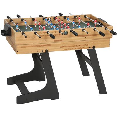 SPORTNOW Table multijeux 13 en 1 pliable, table de jeu baby-foot, billard, pour enfants et adultes 120 x 106 x 82 cm noyer clair - Publicité SPORTNOW Table multijeux 13 en 1 pliable, table de jeu baby-foot, billard, pour enfants et adultes 120 x 106 x 82 cm noyer clair - Publicité