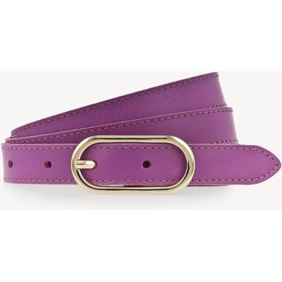 TAMARIS Ceinture en cuir mauve - 115 - Publicité TAMARIS Ceinture en cuir mauve - 115 - Publicité