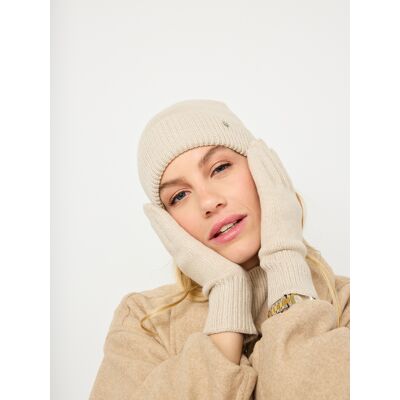 TAMARIS Beanie beige - Onesize - Publicité TAMARIS Beanie beige - Onesize - Publicité