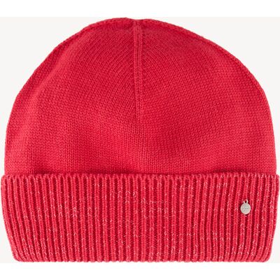 TAMARIS Beanie rouge - Onesize - Publicité TAMARIS Beanie rouge - Onesize - Publicité