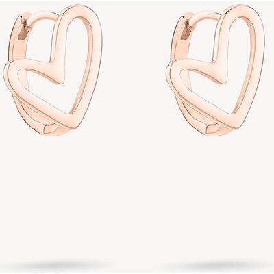 TAMARIS Boucles d'oreille or rose - 15mm - Publicité TAMARIS Boucles d'oreille or rose - 15mm - Publicité