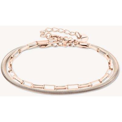 TAMARIS Set de bracelets or rose - 22cm - Publicité TAMARIS Set de bracelets or rose - 22cm - Publicité