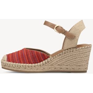 TAMARIS Espadrill rouge - 38 - Publicité TAMARIS Espadrill rouge - 38 - Publicité