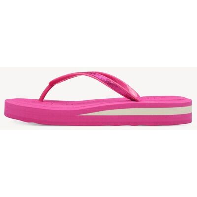 TAMARIS Tong rose fuchsia - 38 - Publicité TAMARIS Tong rose fuchsia - 38 - Publicité