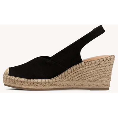 TAMARIS Espadrill noir - 39 - Publicité TAMARIS Espadrill noir - 39 - Publicité