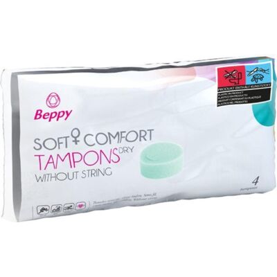Tampons Soft Comfort DRY - Boîte de 4 - Publicité Tampons Soft Comfort DRY - Boîte de 4 - Publicité