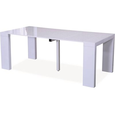 Table extensible blanche Habitat et Jardin - Salle à manger ou console - 2-10 places - Publicité Table extensible blanche Habitat et Jardin - Salle à manger ou console - 2-10 places - Publicité