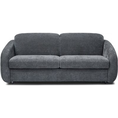 Habitat et Jardin Canapé droit convertible express avec matelas "Laurie" - 3 places - Dimensions : 202 x 107 x 85 cm - Fonction convertible express - Dimensions du couchage : 190 x 143 x 56 cm - Poids maximum supporté : 240 kg - Tissu texturé - Gris - Publicité Habitat et Jardin Canapé droit convertible express avec matelas "Laurie" - 3 places - Dimensions : 202 x 107 x 85 cm - Fonction convertible express - Dimensions du couchage : 190 x 143 x 56 cm - Poids maximum supporté : 240 kg - Tissu texturé - Gris - Publicité