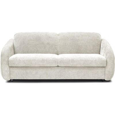 Habitat et Jardin Canapé droit convertible express avec matelas "Laurie" - 3 places - Dimensions : 202 x 107 x 85 cm - Fonction convertible express - Dimensions du couchage : 190 x 143 x 56 cm - Poids maximum supporté : 240 kg - Tissu texturé - Beige - Publicité Habitat et Jardin Canapé droit convertible express avec matelas "Laurie" - 3 places - Dimensions : 202 x 107 x 85 cm - Fonction convertible express - Dimensions du couchage : 190 x 143 x 56 cm - Poids maximum supporté : 240 kg - Tissu texturé - Beige - Publicité
