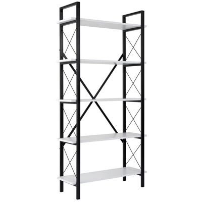 Hanah Home Bibliothèque en bois "Elysian" - 90 x 33 x 180 cm - BlancNoir – 5.0 étagères Conçu pour offrir praticité et robustesse, ce modèle s'intègre facilement dans tout intérieur et répond aux besoins du quotidien en garantissant confort d'usage. Publicité Hanah Home Bibliothèque en bois "Elysian" - 90 x 33 x 180 cm - BlancNoir – 5.0 étagères Conçu pour offrir praticité et robustesse, ce modèle s'intègre facilement dans tout intérieur et répond aux besoins du quotidien en garantissant confort d'usage. Publicité