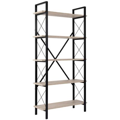 Hanah Home Bibliothèque en bois "Elysian" - 90 x 33 x 180 cm - TravertinNoir – 5.0 étagères Conçu pour offrir praticité et robustesse, ce modèle s'intègre facilement dans tout intérieur et répond aux besoins du quotidien en garantissant confort d'usage. Publicité Hanah Home Bibliothèque en bois "Elysian" - 90 x 33 x 180 cm - TravertinNoir – 5.0 étagères Conçu pour offrir praticité et robustesse, ce modèle s'intègre facilement dans tout intérieur et répond aux besoins du quotidien en garantissant confort d'usage. Publicité