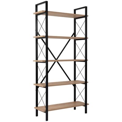 Hanah Home Bibliothèque en bois "Elysian" - 90 x 33 x 180 cm - ChêneNoir – 5.0 étagères Conçu pour offrir praticité et robustesse, ce modèle s'intègre facilement dans tout intérieur et répond aux besoins du quotidien en garantissant confort d'usage. Publicité Hanah Home Bibliothèque en bois "Elysian" - 90 x 33 x 180 cm - ChêneNoir – 5.0 étagères Conçu pour offrir praticité et robustesse, ce modèle s'intègre facilement dans tout intérieur et répond aux besoins du quotidien en garantissant confort d'usage. Publicité