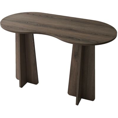 Hanah Home Bureau d'étude moderne, couleur noyer, 120 x 75 x 60 cm. Panneaux de particules mélaminés, épaisseur 18 mm, chants PVC. Design élégant et fonctionnel pour bureau à domicile et espaces de travail. Livré démonté pour un montage facile. Publicité Hanah Home Bureau d'étude moderne, couleur noyer, 120 x 75 x 60 cm. Panneaux de particules mélaminés, épaisseur 18 mm, chants PVC. Design élégant et fonctionnel pour bureau à domicile et espaces de travail. Livré démonté pour un montage facile. Publicité