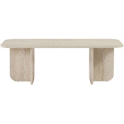 Hanah Home Table basse moderne, coloris travertin, 120 x 60 x 41 cm. Panneaux de particules 100 % mélaminés, épaisseur 18 mm. Design élégant et fonctionnel, idéal pour le salon et les espaces contemporains. Publicité Hanah Home Table basse moderne, coloris travertin, 120 x 60 x 41 cm. Panneaux de particules 100 % mélaminés, épaisseur 18 mm. Design élégant et fonctionnel, idéal pour le salon et les espaces contemporains. Publicité
