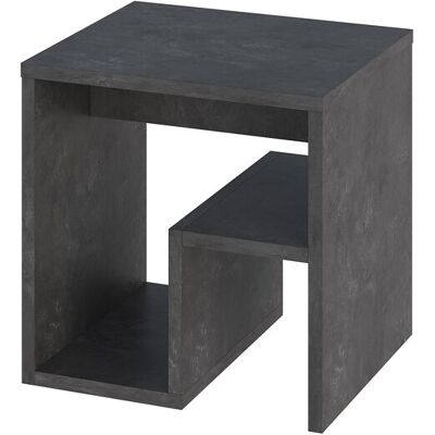 Hanah Home Table d'appoint moderne, gris rétro, 40 x 40 x 35 cm. Panneaux de particules 100 % mélaminés, épaisseur 18 mm. Design élégant et fonctionnel, idéal pour les intérieurs industriels et contemporains. Montage facile. Publicité Hanah Home Table d'appoint moderne, gris rétro, 40 x 40 x 35 cm. Panneaux de particules 100 % mélaminés, épaisseur 18 mm. Design élégant et fonctionnel, idéal pour les intérieurs industriels et contemporains. Montage facile. Publicité