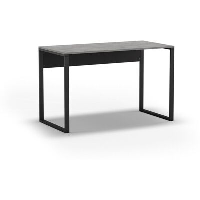 Hanah Home Bureau moderne, gris et noir rétro, 100 cm x 75 cm x 60 cm. Panneaux de particules mélaminés, 18 mm d'épaisseur. Structure 100 % métal. Fixation murale possible. Démontable. Design élégant et fonctionnel. Publicité Hanah Home Bureau moderne, gris et noir rétro, 100 cm x 75 cm x 60 cm. Panneaux de particules mélaminés, 18 mm d'épaisseur. Structure 100 % métal. Fixation murale possible. Démontable. Design élégant et fonctionnel. Publicité
