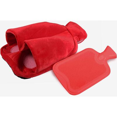Chauffe-pieds Vital Comfort avec housse en peluche - Tapis chauffant portable - Publicité Chauffe-pieds Vital Comfort avec housse en peluche - Tapis chauffant portable - Publicité