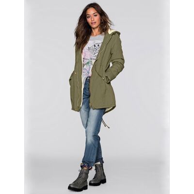 Parka 64% coton - Publicité Parka 64% coton - Publicité