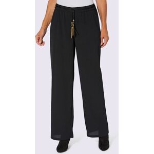 LADY 54 Pantalon Palazzo Noir - Pantalons - Publicité LADY 54 Pantalon Palazzo Noir - Pantalons - Publicité