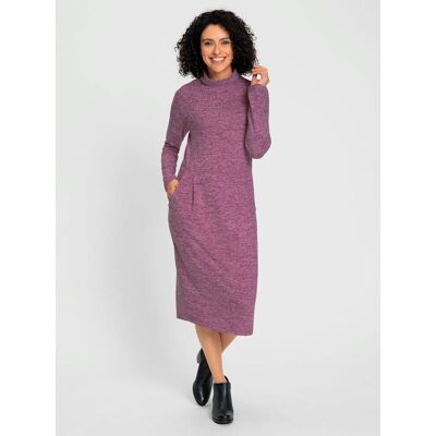Robe en jersey qualité jersey, imitation tricot - Publicité Robe en jersey qualité jersey, imitation tricot - Publicité